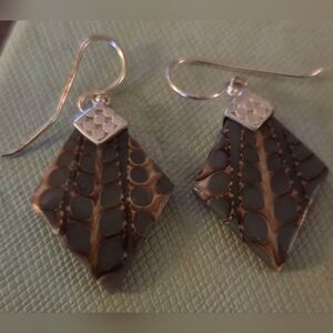 Agate Dangle Earrings